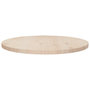 Voir la diapositive 2 : VIDAXL Dessus de table Ø60x2,5 cm Bois de pin massif