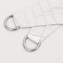 Voir la diapositive 5 : VIDAXL Voile de parasol tissu oxford triangulaire 6x6x6 m blanc