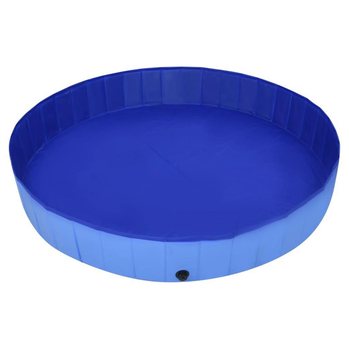VIDAXL Piscine pliable pour chiens Bleu 300x40 cm PVC