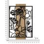 Voir la diapositive 6 : Paris Prix Décoration Murale Encadrée  Lotus  90cm Noir & Naturel