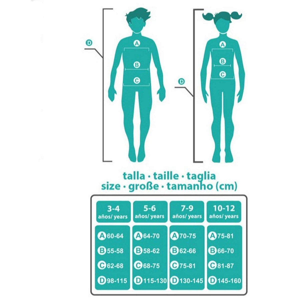 ATOSA Déguisement poupon voudou - enfant - 7/9 ans (122 à 134 cm)