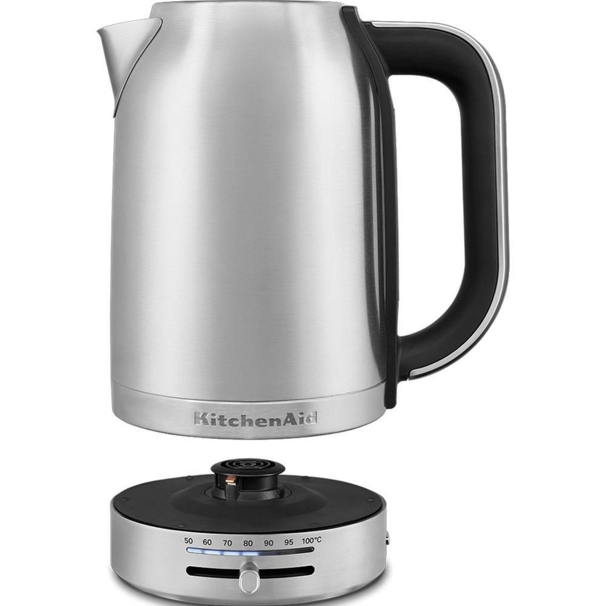 KitchenAid Bouilloire sans fil 1.7l  2400w acier - 5KEK1701ESX