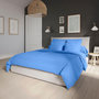 Voir la diapositive 1 : DODO Housse de couette Influence Percale Lazuli