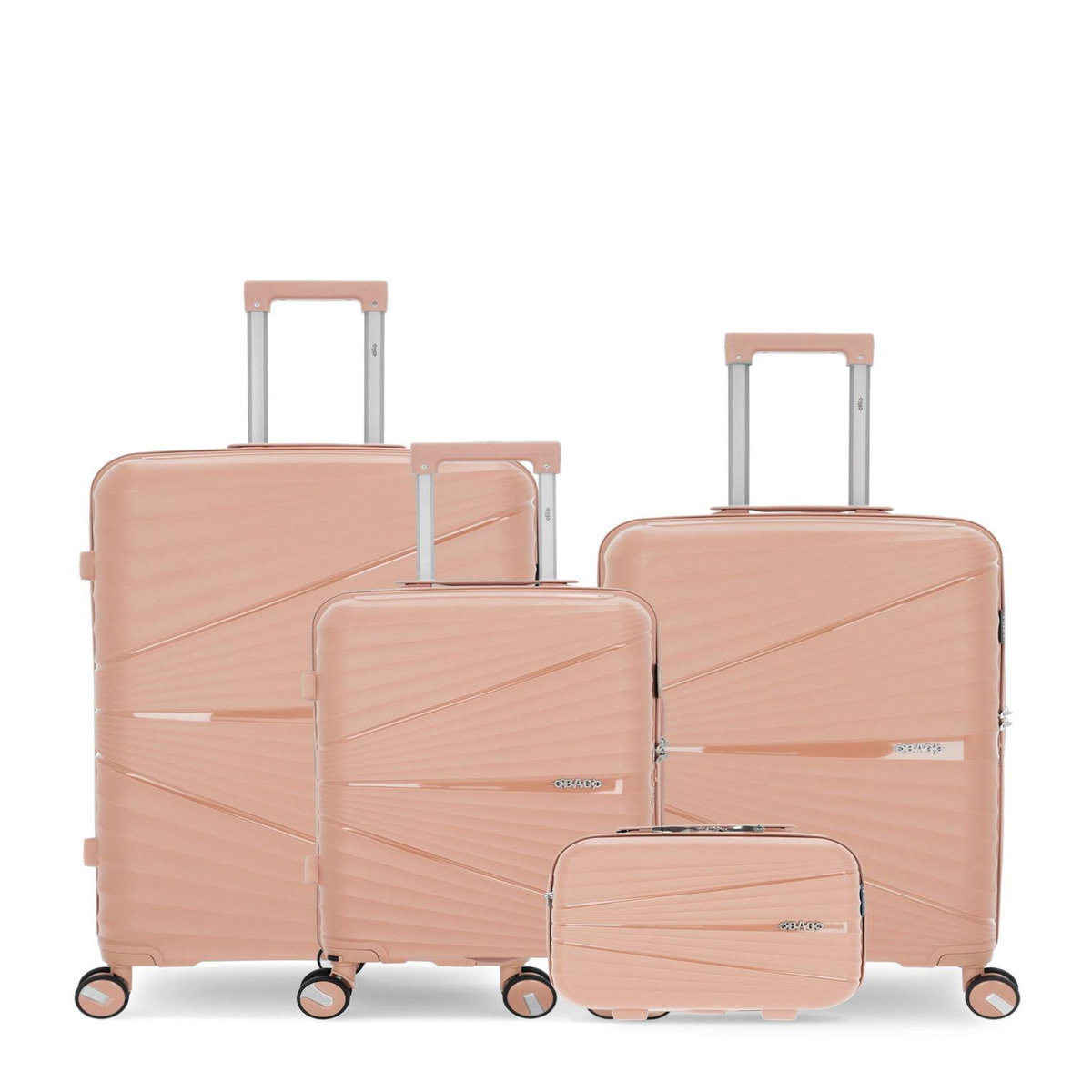OBAGO OBAGO - LOT DE 4 - Valises grand format, weekend, cabine et grand vanity VELA