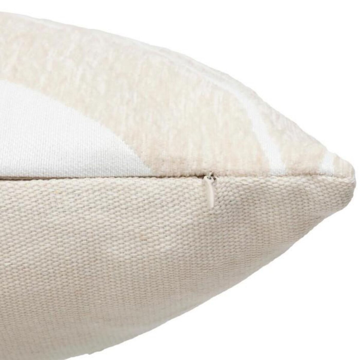 ATMOSPHERA Coussin Déco Chenille  Madini  30x50cm Beige