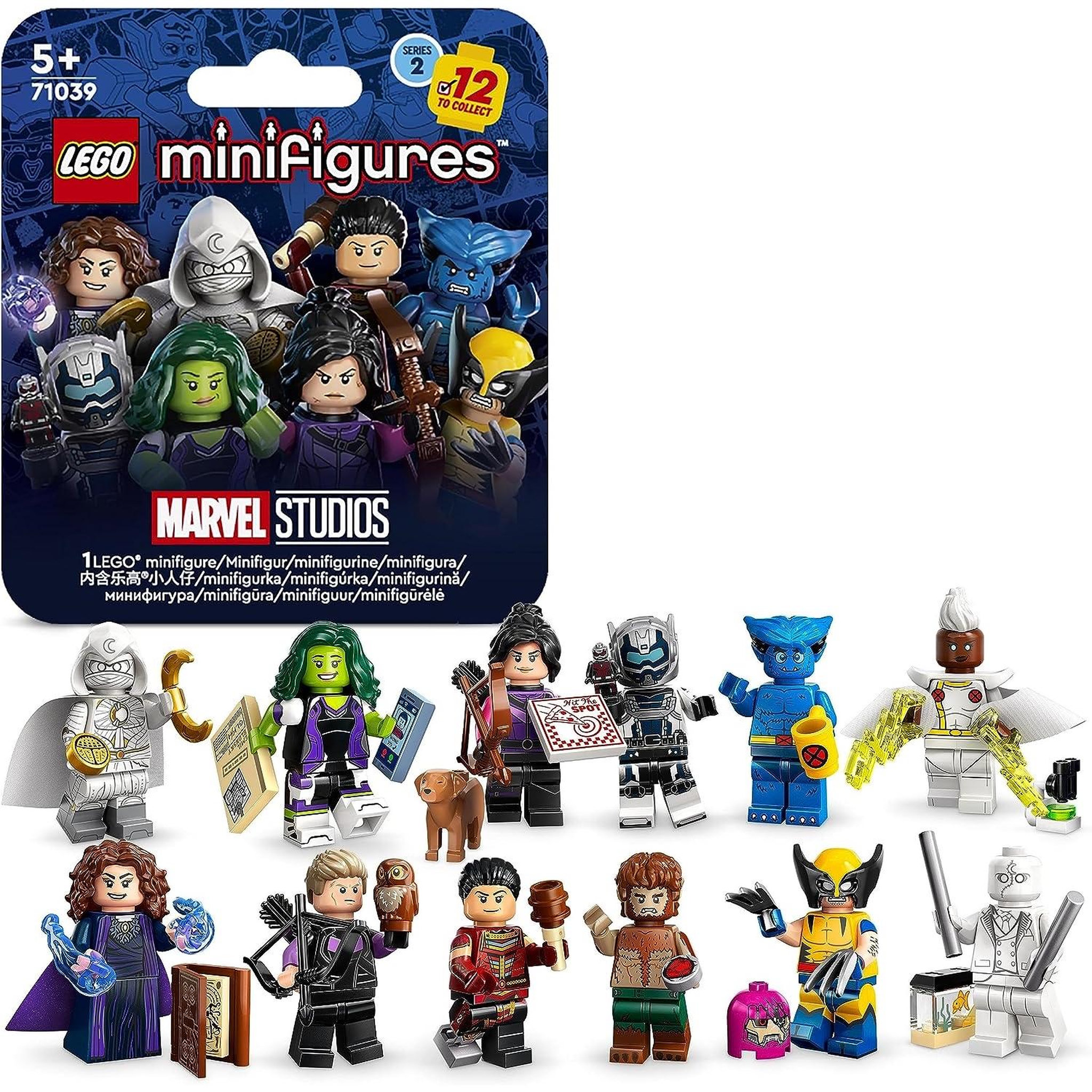 Voir la diapositive 1 : LEGO Minifigures Marvel Série 2