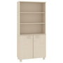 Voir la diapositive 2 : VIDAXL Buffet HAMAR Bois massif de pin Marron miel