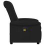 Voir la diapositive 4 : VIDAXL Fauteuil de massage inclinable Noir Tissu
