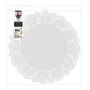 Voir la diapositive 2 : Paris Prix Lot de 20 Napperons  Lily Cook  21cm Blanc