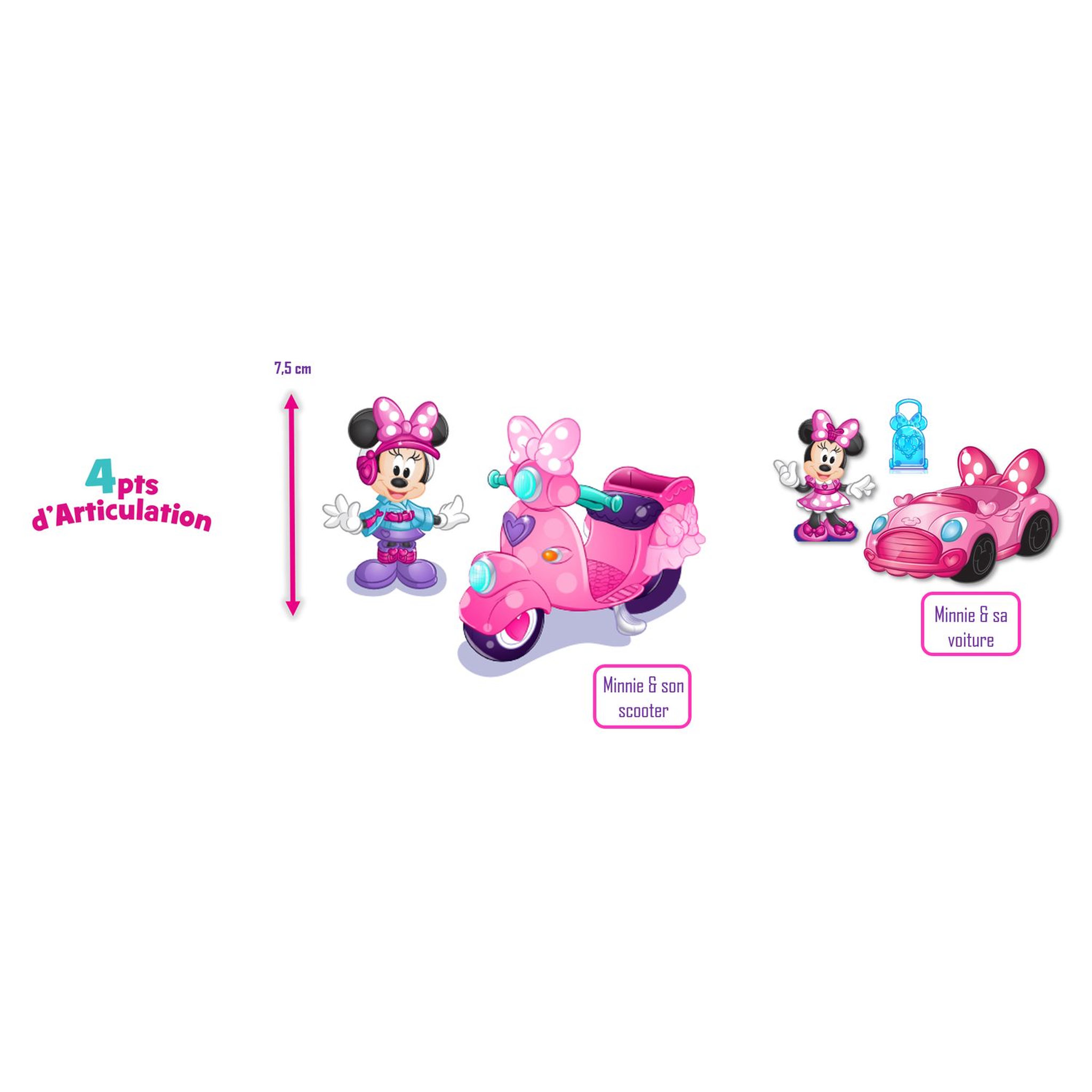 Voir la diapositive 3 : GP TOYS Véhicule et figurine articulée 7.5cm