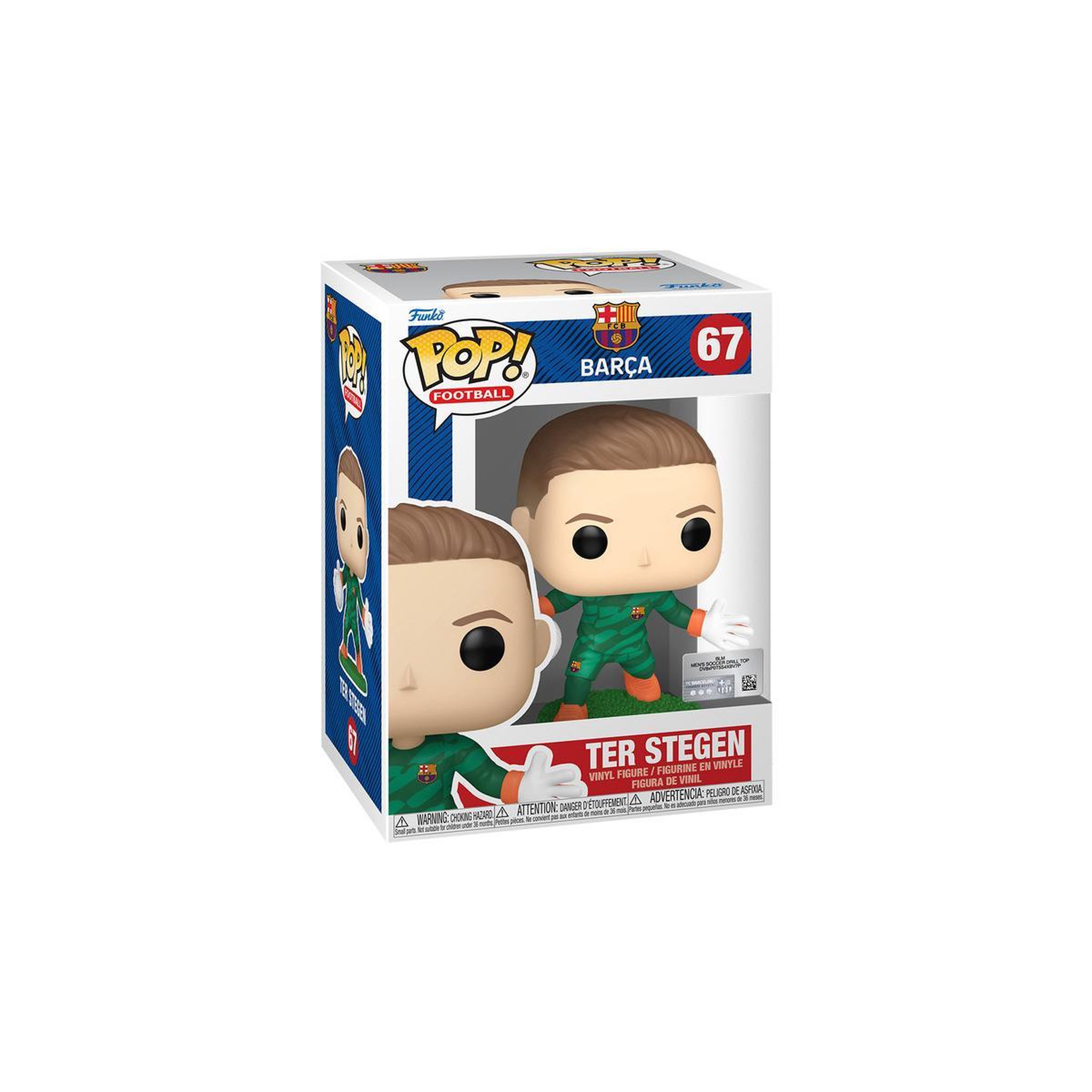 Voir la diapositive 3 : Funko Figurine Funko Pop Football Barcelona Ter Stegen