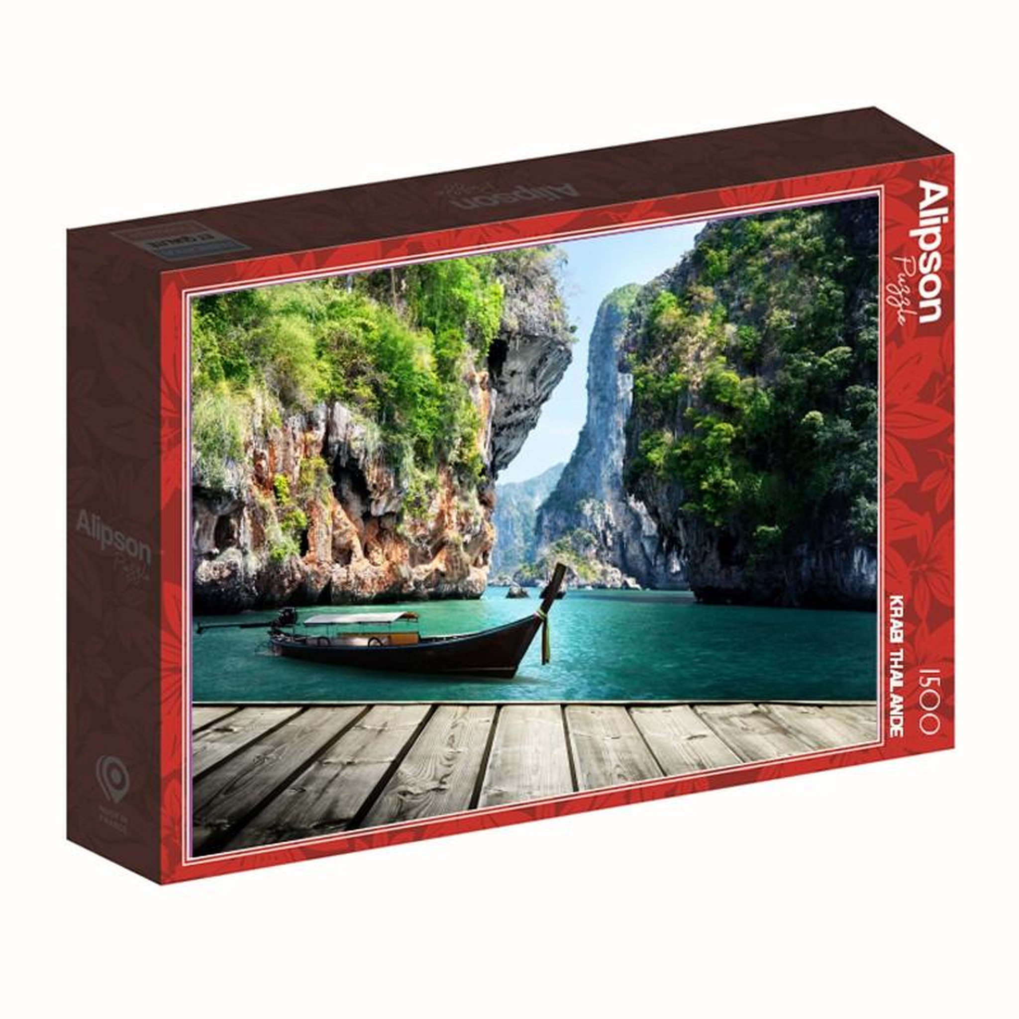 ALIZE Puzzle 1500 pièces Krabi Thaïlande – Paysage tropical – Adulte – Alizé