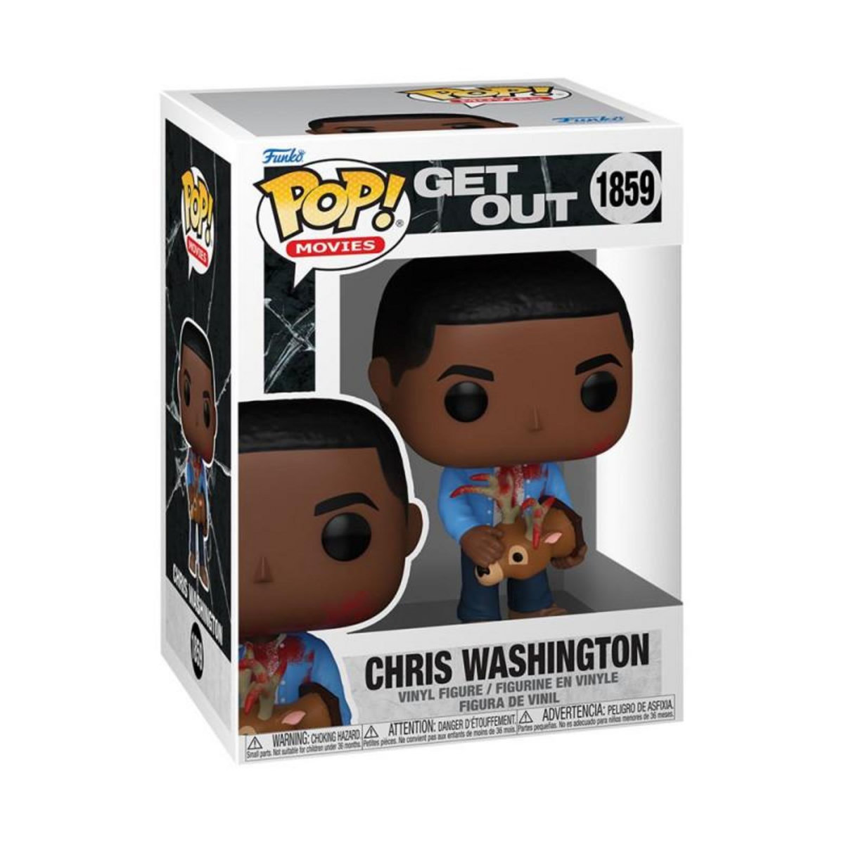Funko Figurine Funko Pop Movies Get Out Chris Washington with Deer
