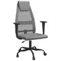 Voir la diapositive 2 : VIDAXL Chaise de bureau reglable en hauteur gris