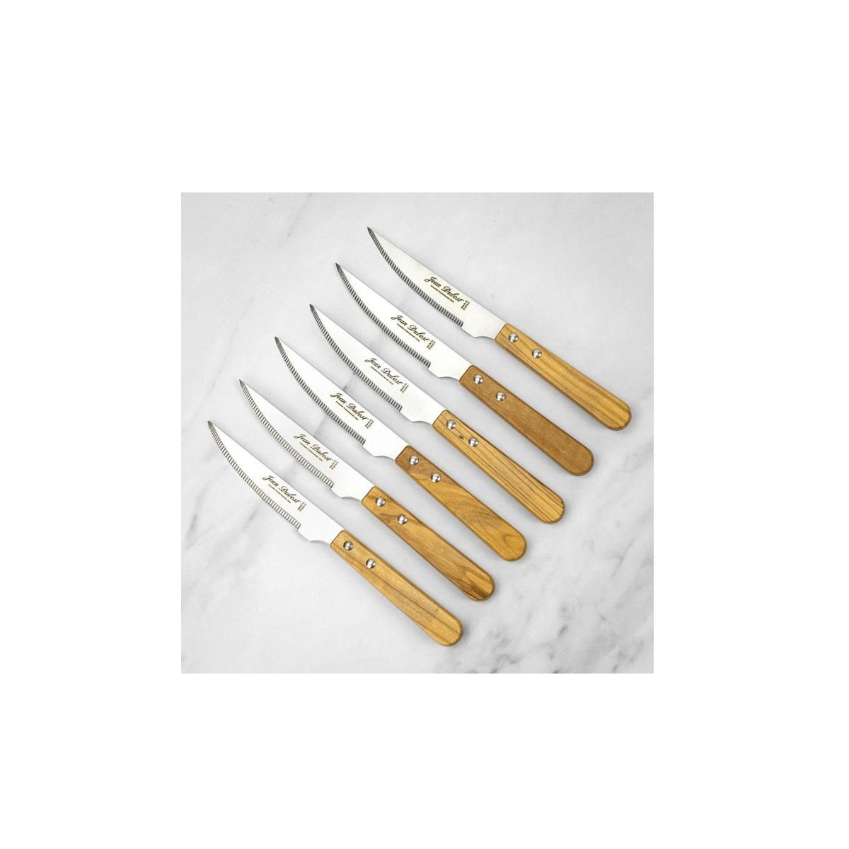 Jean dubost Coffret de 6 couteaux grill - CB10A79SC16311