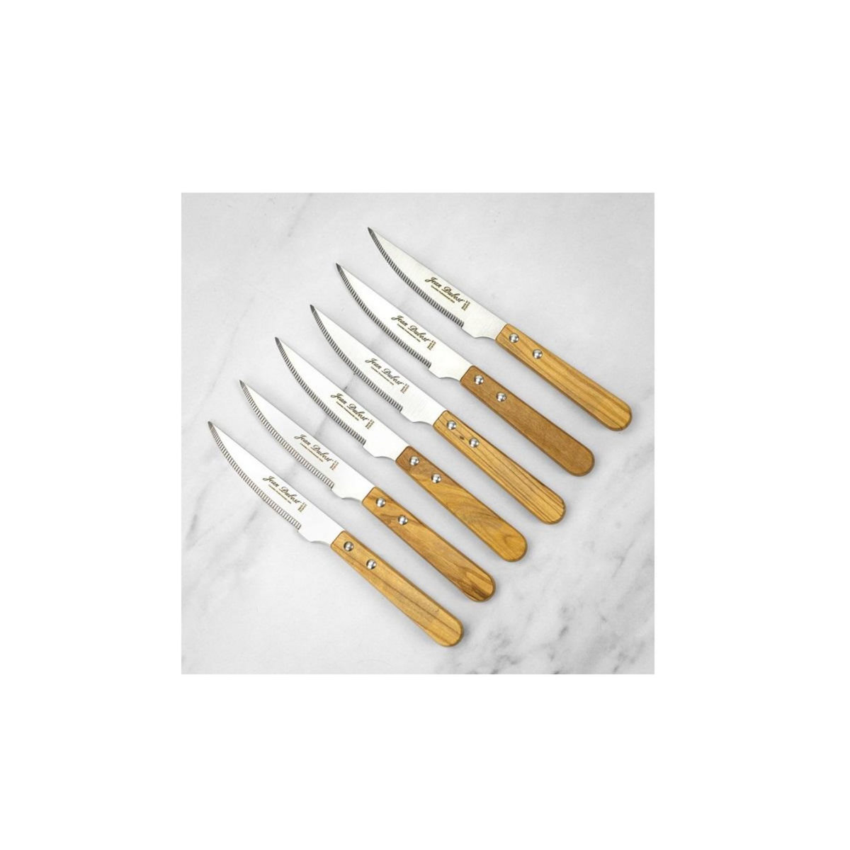 Jean dubost Coffret de 6 couteaux grill - CB10A79SC16311