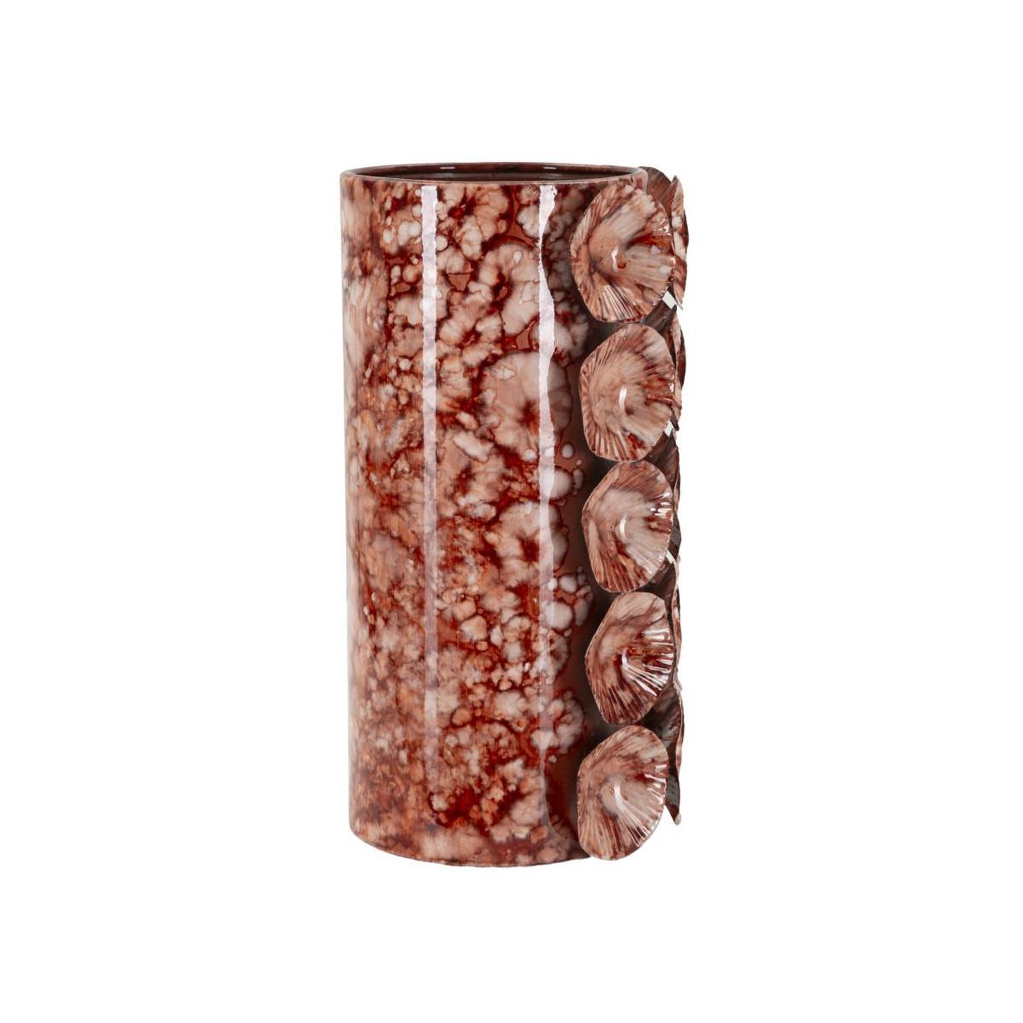Voir la diapositive 3 : Paris Prix Vase design  drop  24cm rouge