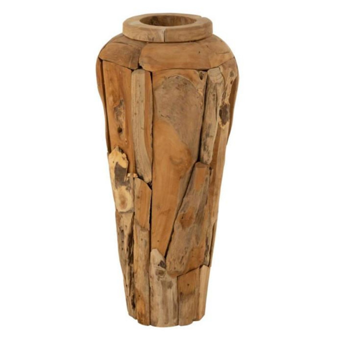 Paris Prix Vase Déco en Teck  Scot  92cm Naturel