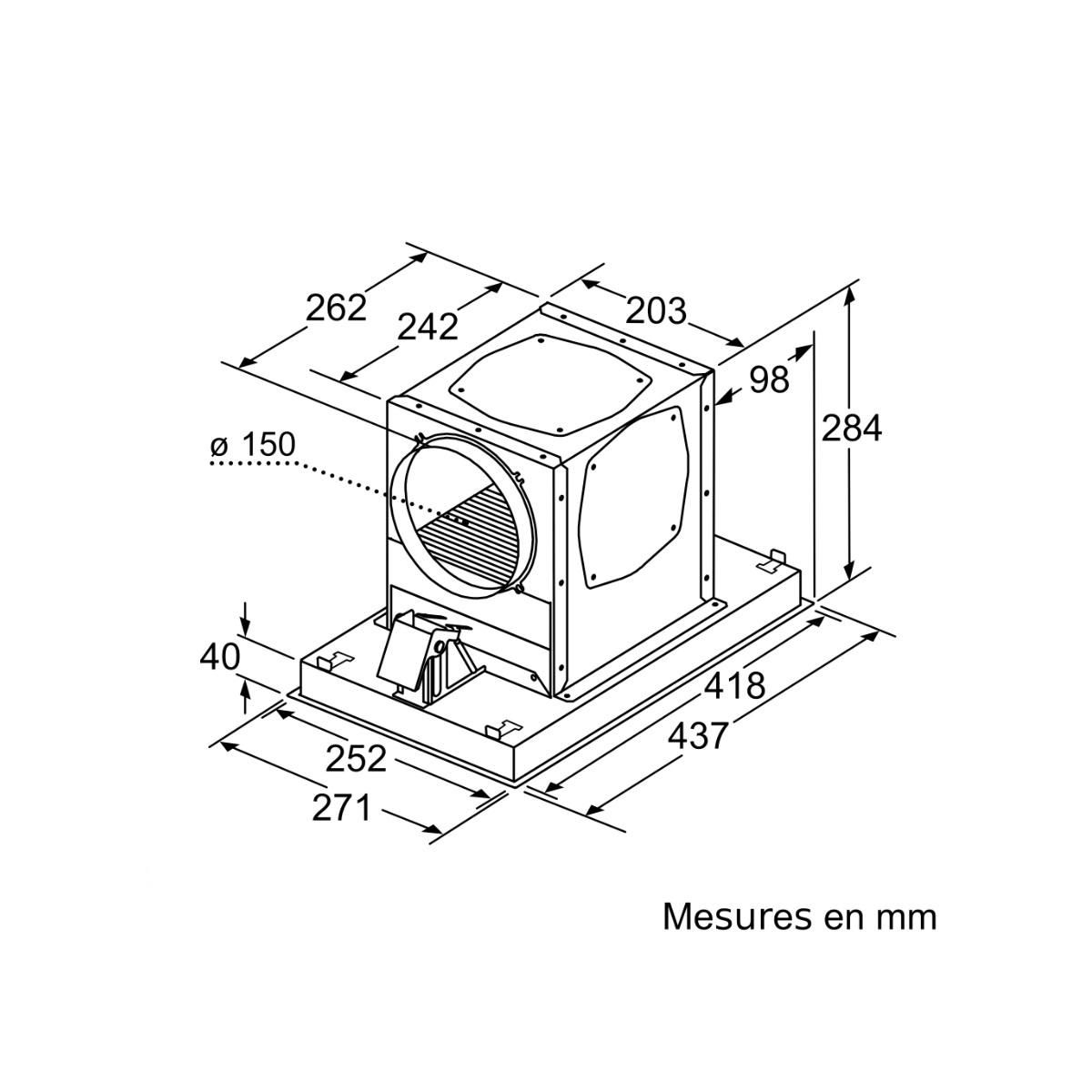 Neff Module de recyclage clean air plus - Z52JCC1N6