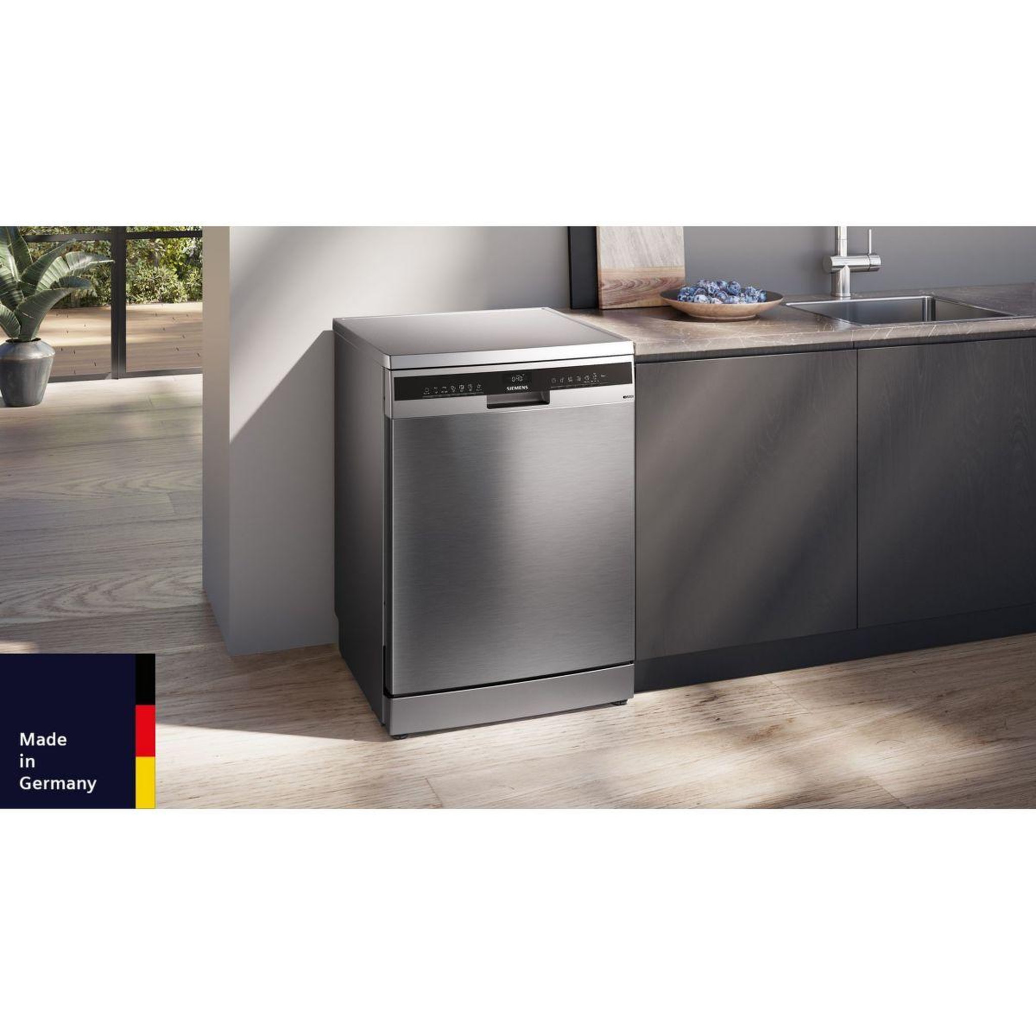Voir la diapositive 2 : Siemens Lave vaisselle 60 cm sn23ei22cf iq300 autoopen dry