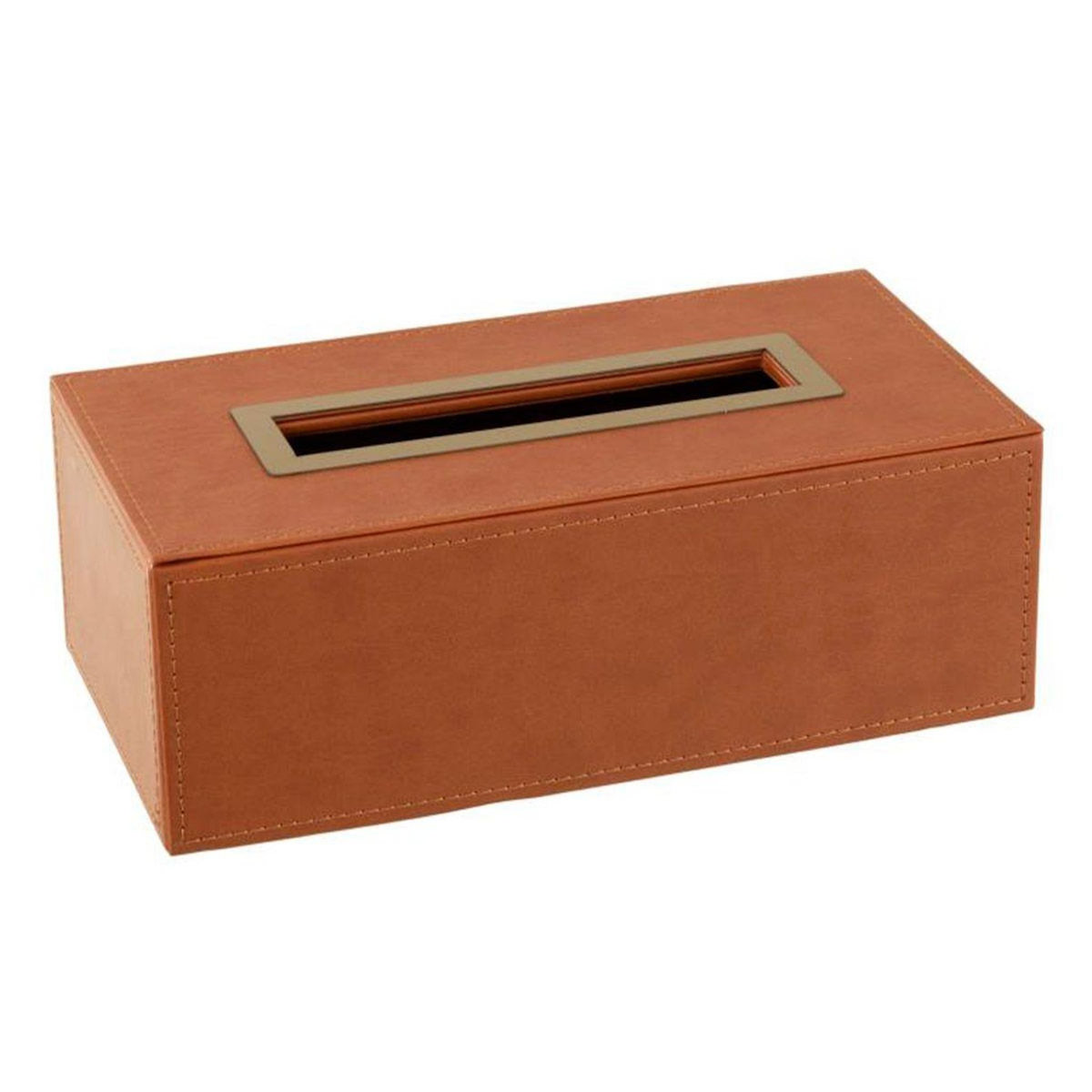 Paris Prix Boîte à Mouchoirs  Ezra  25cm Cognac