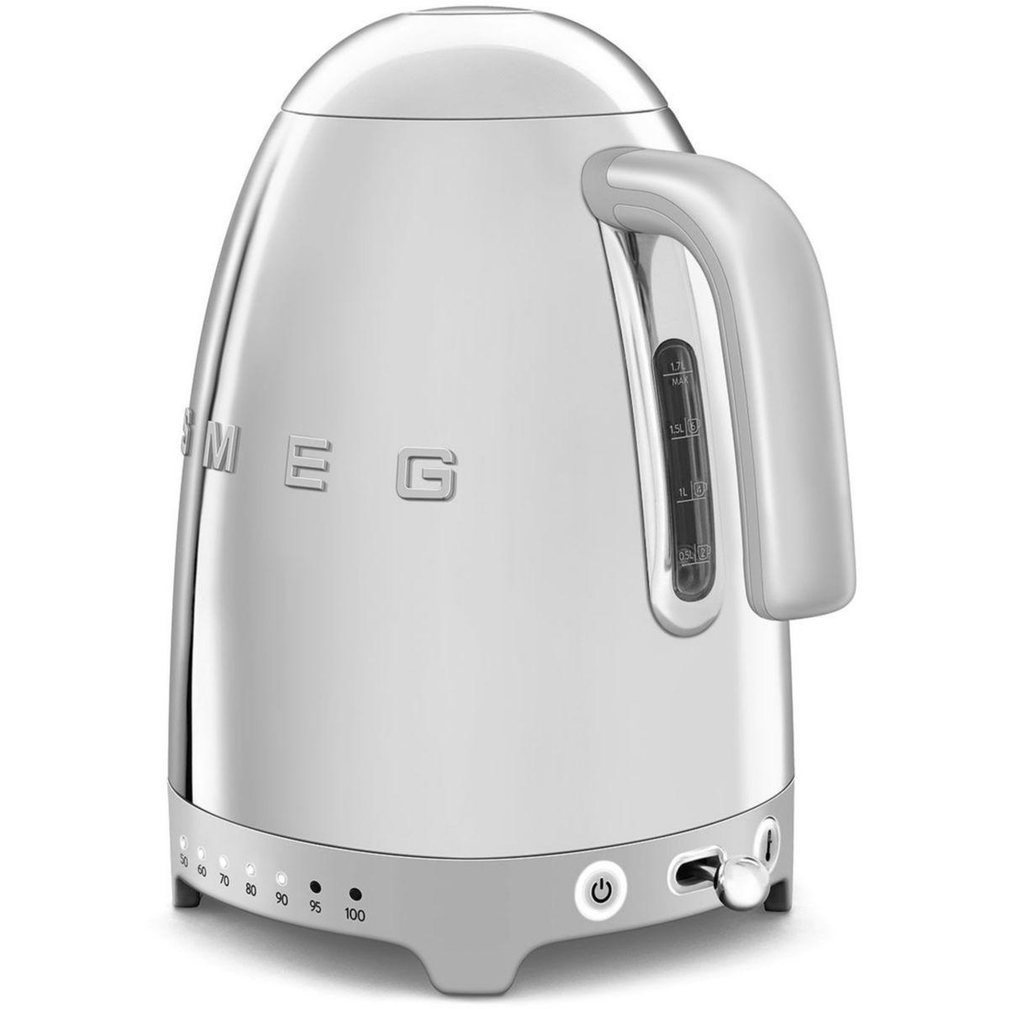 Voir la diapositive 4 : SMEG Bouilloire klf04sseu chromé
