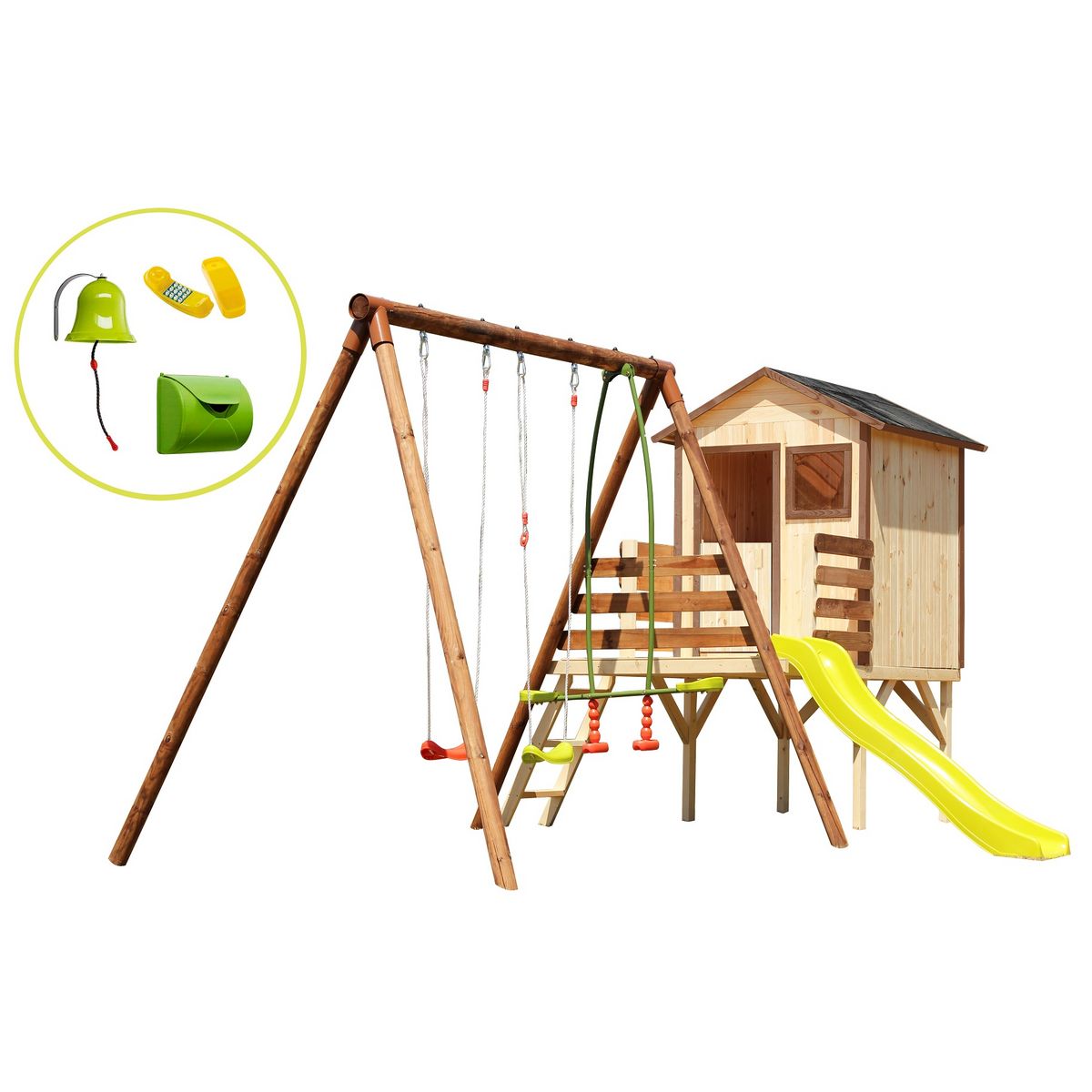 Soulet Aire de jeux en bois LYNDA