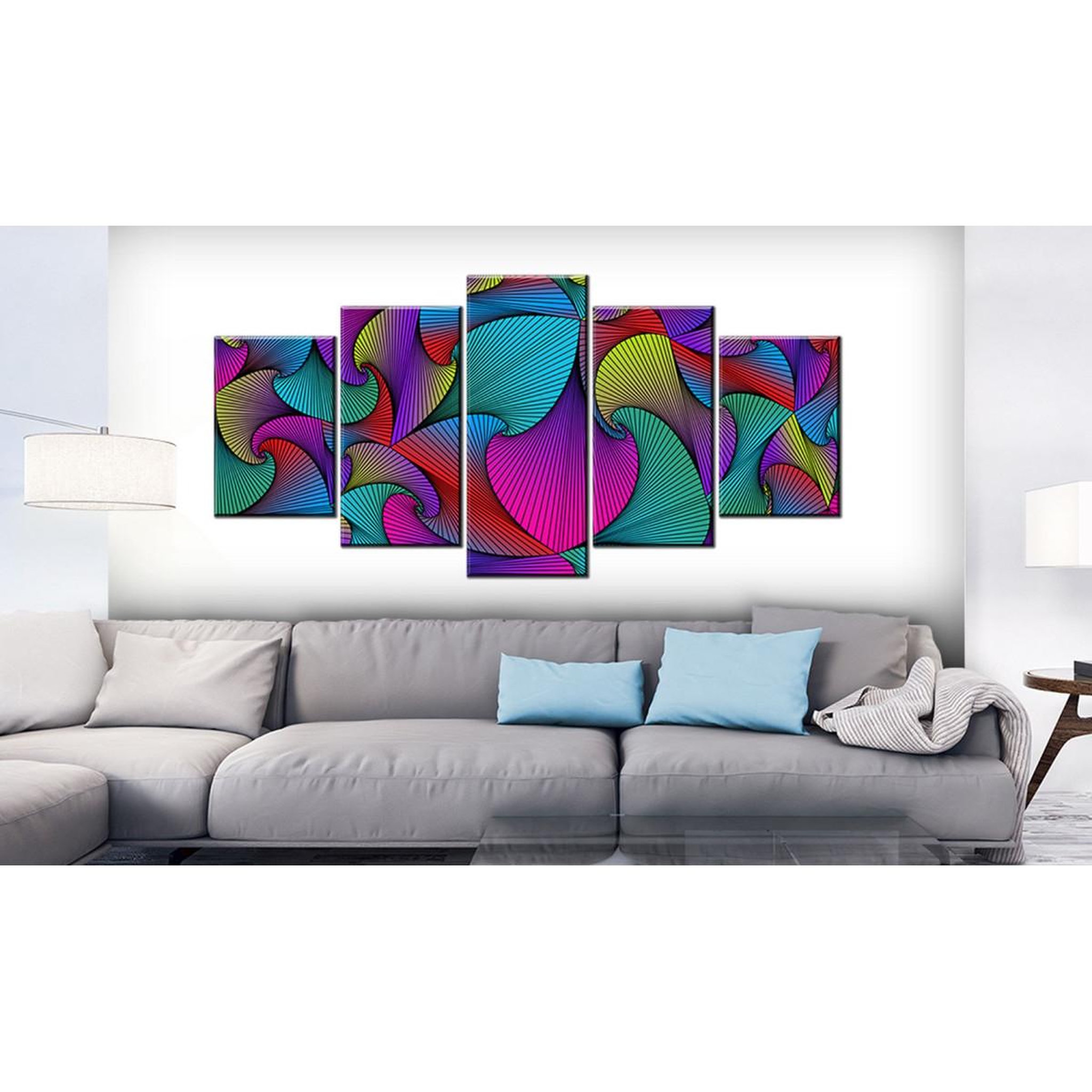 Voir la diapositive 2 : Paris Prix Tableau imprimé  carousel of colours