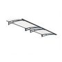 Voir la diapositive 2 : Canopia by PALRAM Marquise - Anthracite - 91-5x302cm - AQUILA 3000