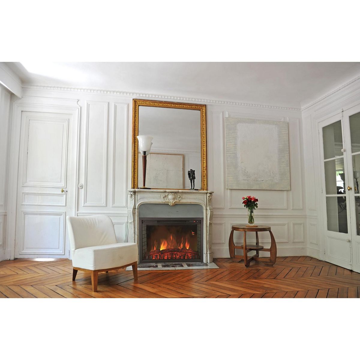 Chemin'arte Insert électrique encastrable 2000w - oxford xl