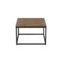 Voir la diapositive 2 : Paris Prix Table d'Appoint Design  Cassidy  60cm Naturel
