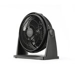 Taurus Alpatec Ventilateur de bureau 25cm 23w 2 vitesses noir - ice brise mini