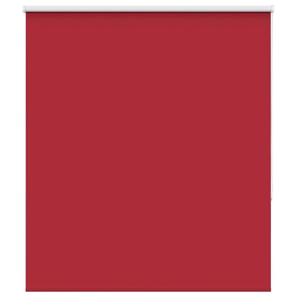 VIDAXL Store enrouleur occultant rouge largeur du tissu 121,6 cm