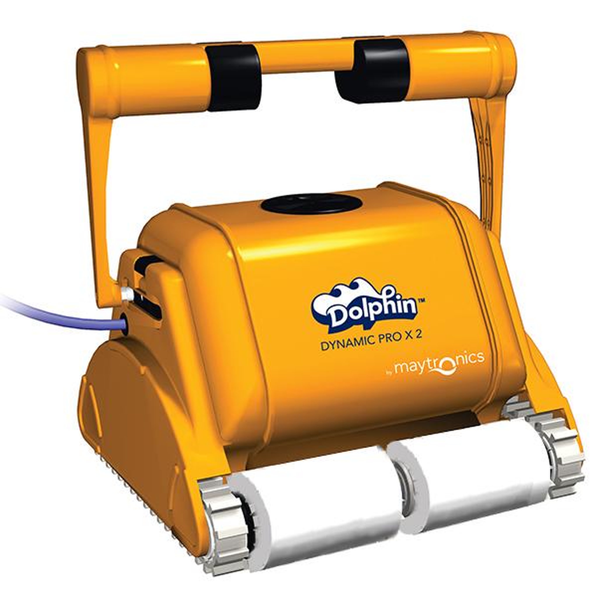 Dolphin Robot electrique de piscine professionnel 25m brosse mousse - DYNAMIC PROX 2 GYRO MOUSSE