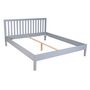 Voir la diapositive 2 : Lit adulte couchage 140x190cm KERA