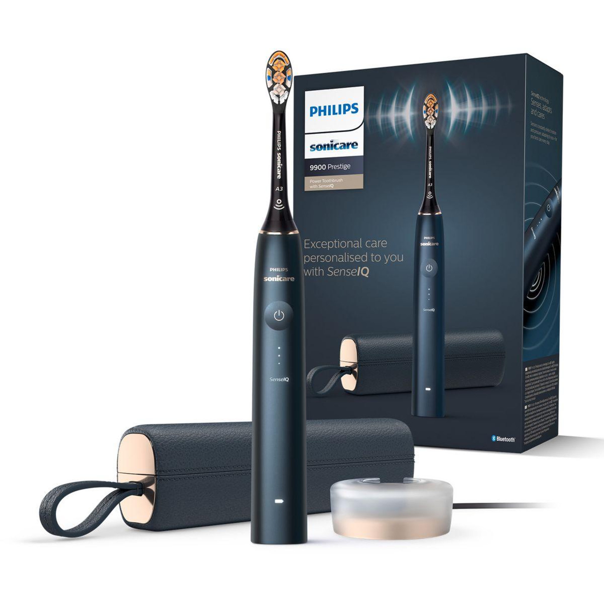 Voir la diapositive 1 : Philips Brosse à dents électrique Sonicare Diamondclean Prestige 9900 HX9992/11