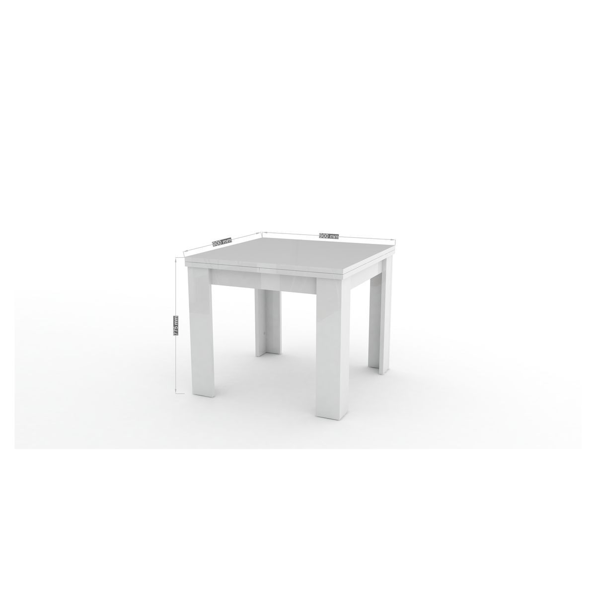 Table de séjour salle à manger extensible L90-180cm OSTUNI