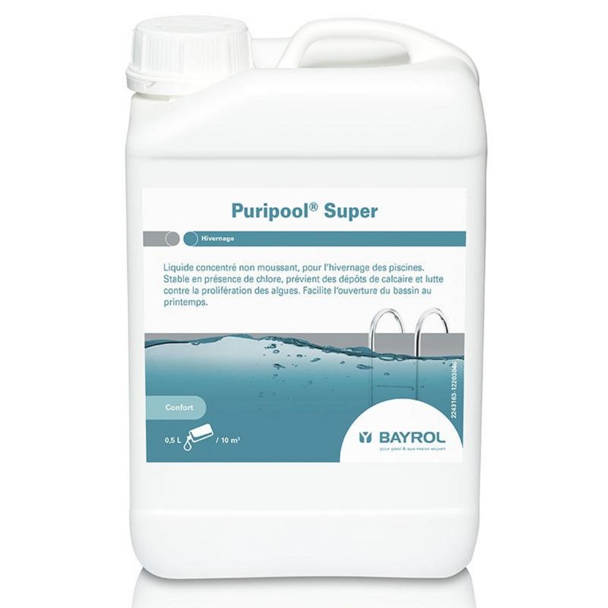 Bayrol Produit d'hivernage liquide 3l - puripool super 3l