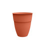 Voir la diapositive 1 : Eda Pot de fleur rond Osaka Ø 50 x H.42,9 cm Orange terre battue - Eda