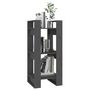 Voir la diapositive 5 : VIDAXL Bibliotheque/Separateur de piece Gris 41x35x91 cm Pin solide