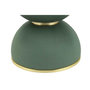 Voir la diapositive 3 : Paris Prix Table d'Appoint Design  Jokai  51cm Vert & Or