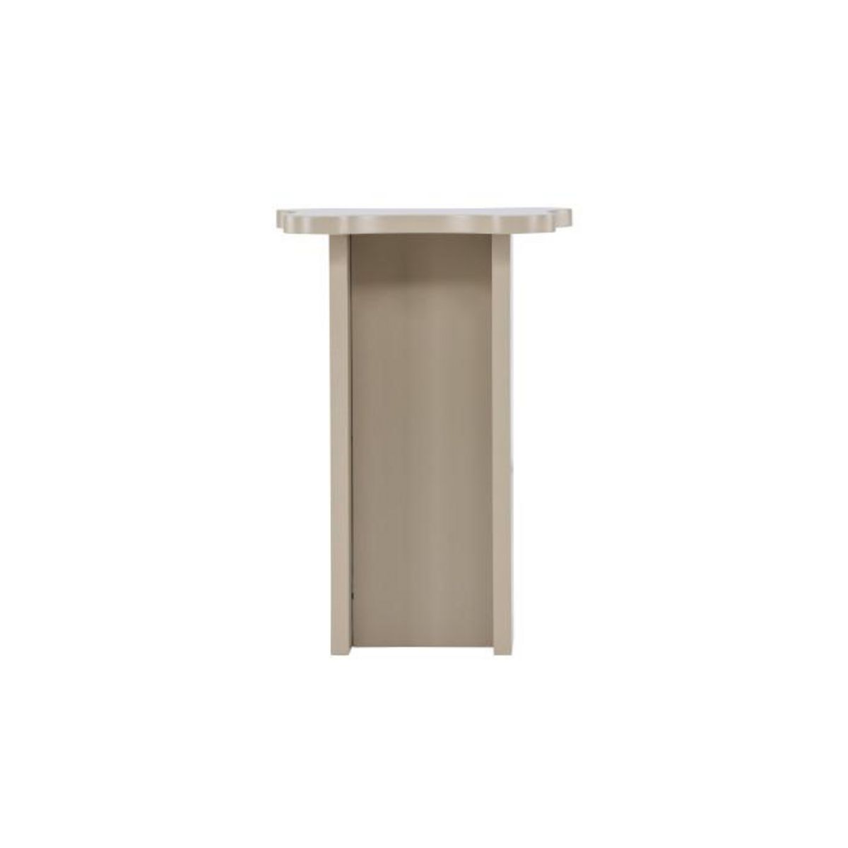Paris Prix Table d'Appoint Design  Molde  62cm Beige