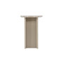 Voir la diapositive 4 : Paris Prix Table d'Appoint Design  Molde  62cm Beige