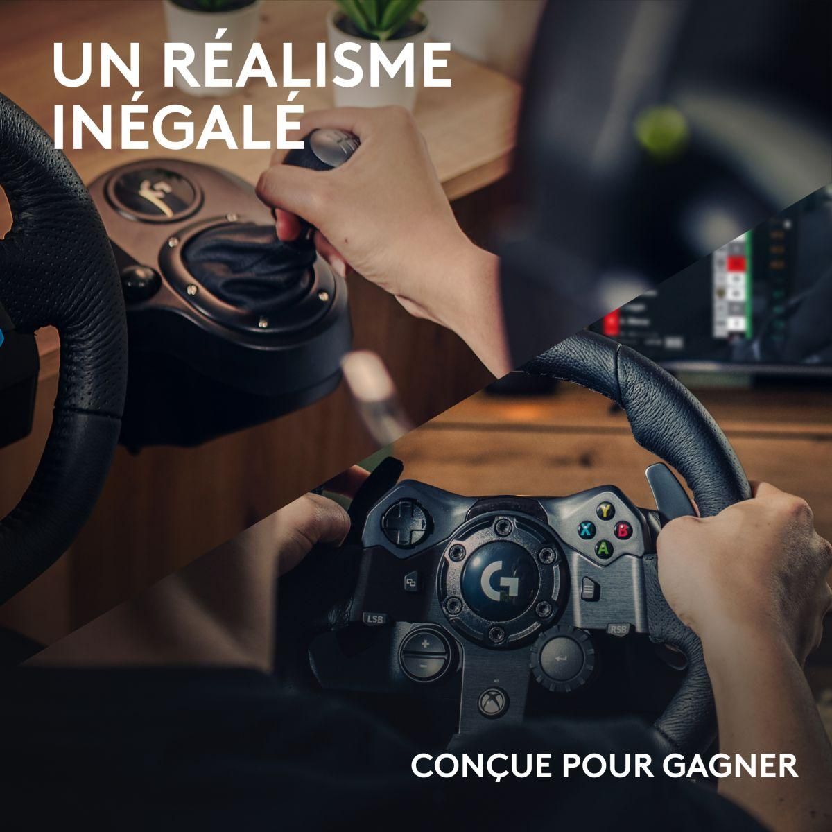 Logitech Volant + Levier de vitesses + Pédalier G923 SE - Xbox