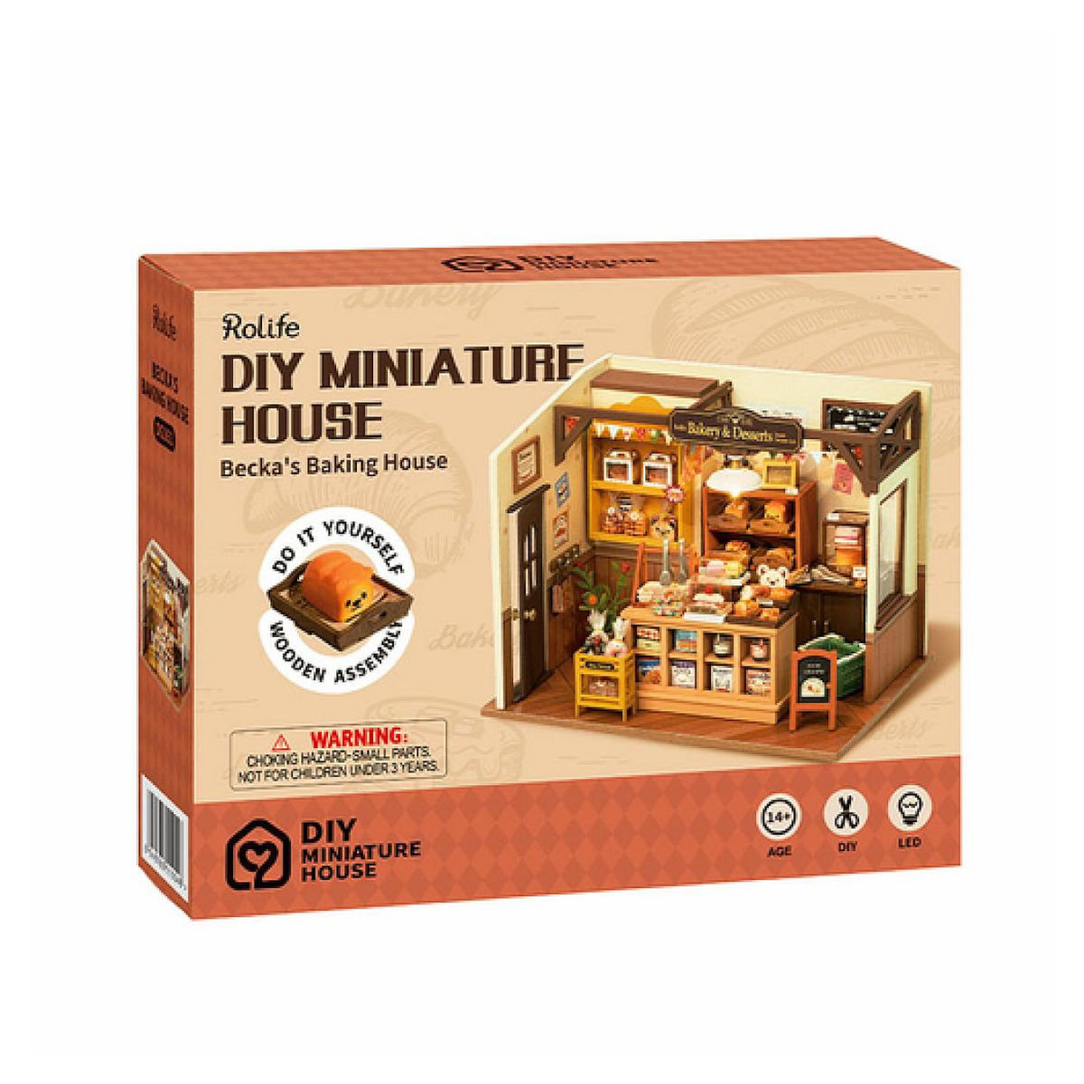 ROBOTIME Maquette Becka‘s Baking House