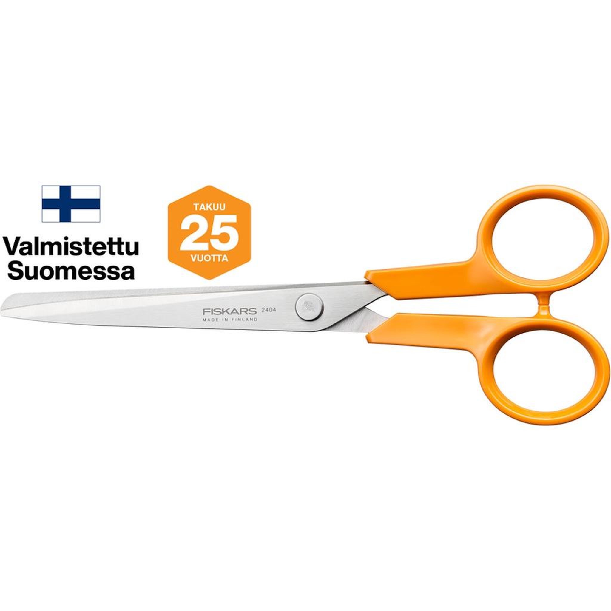 Fiskars Ciseaux universels - - acier inoxydable ambidextres coupe durable