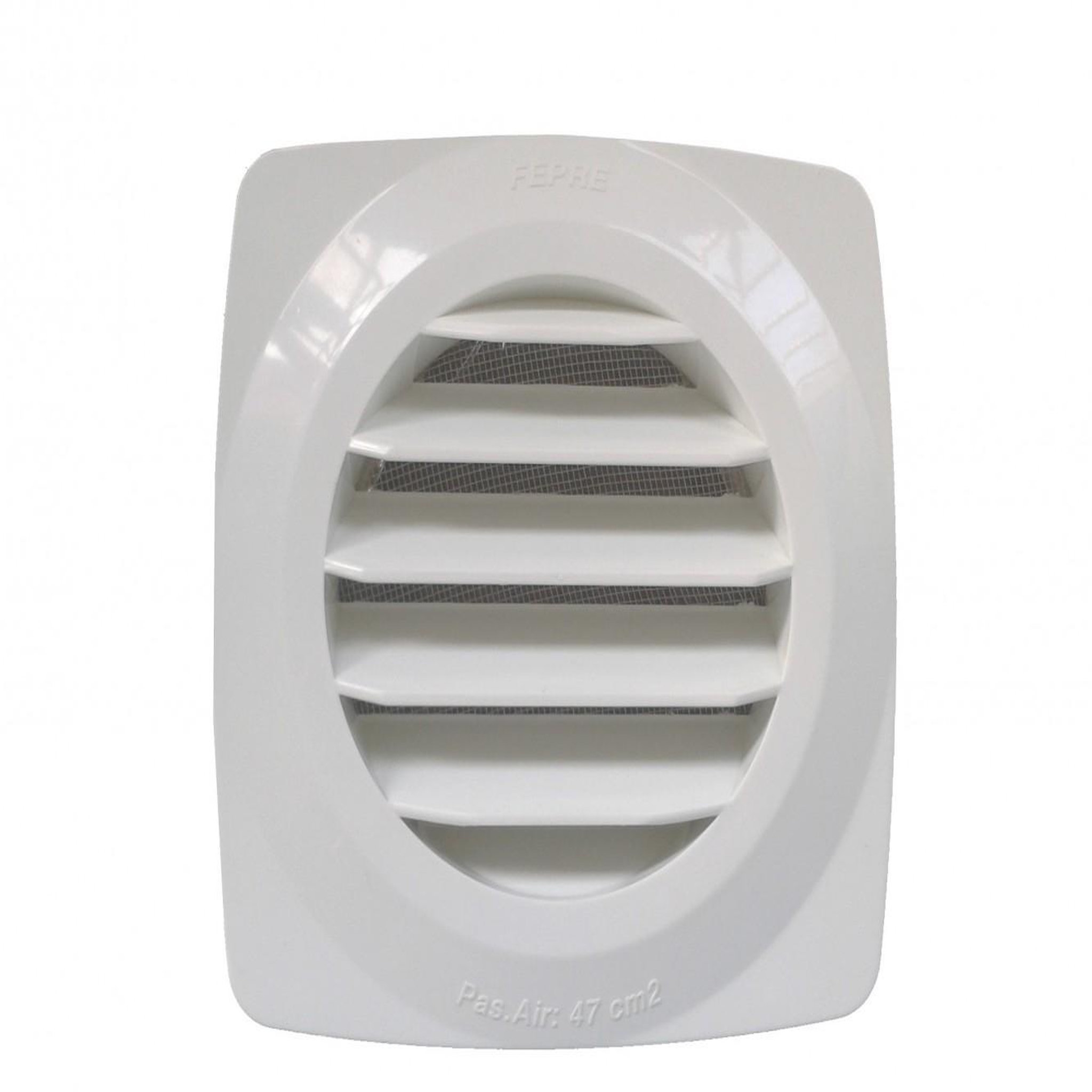 CENTRALE BRICO Grille d'aération abs naturel, L.13.8 x l.13.8 cm