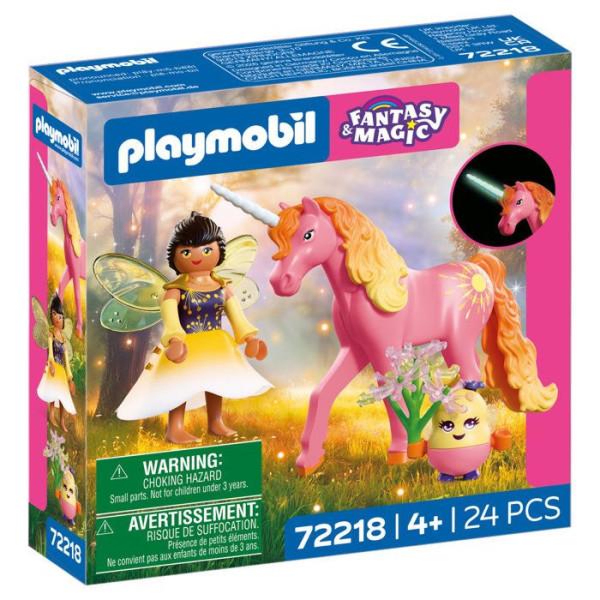 PLAYMOBIL PLAYMOBIL Adventure 72218 Licorne Rosée du matin avec fée