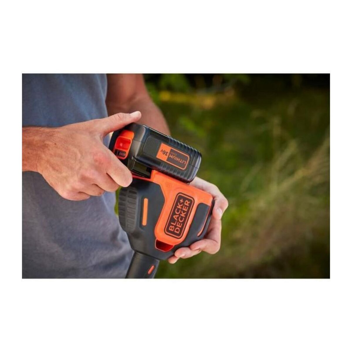 Black et Decker Coupe-bordure a batterie BLACK+DECKER - BCSTE636L1-QW - 36V - 33 cm Livre avec batterie 2,5 Ah + chargeur