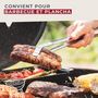 Voir la diapositive 4 : Fackelmann Pince à barbecue inox 36 cm Fackelmann Barbecue
